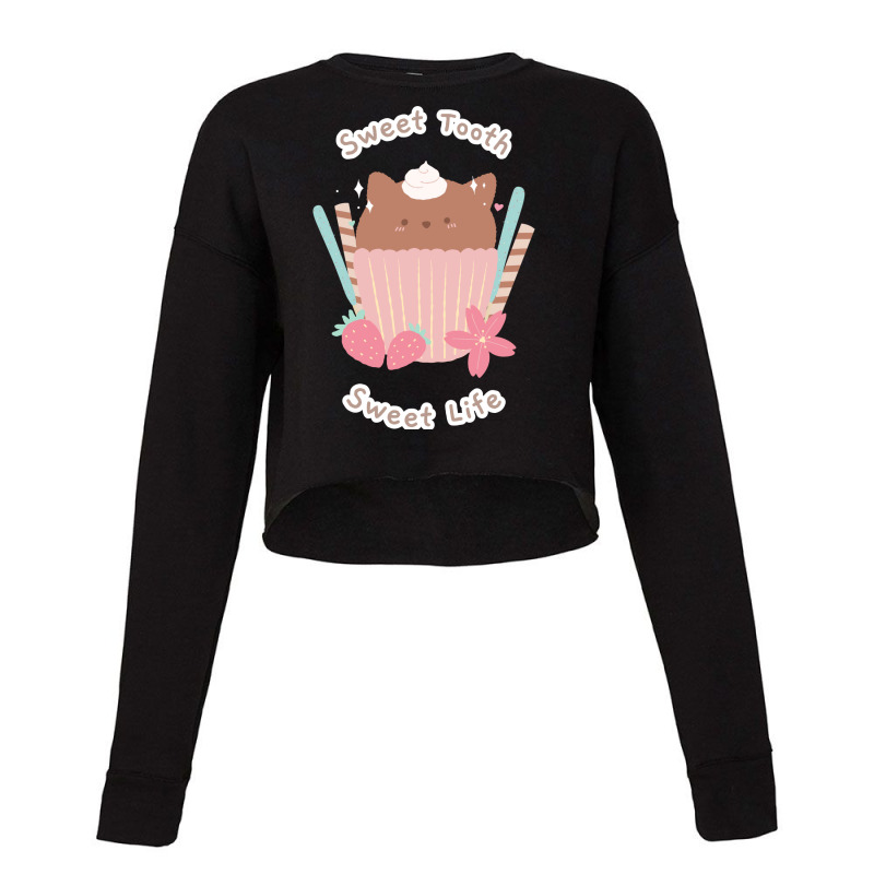 Sweet Tooth Sweet Life Baking 80s Cropped Sweater by balramnurluo | Artistshot