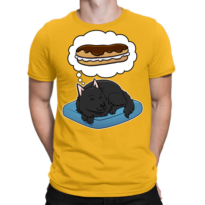 Belgian Sheepdog Dreaming About Eclairs Tumblr T-Shirt by kaistosylinj | Artistshot