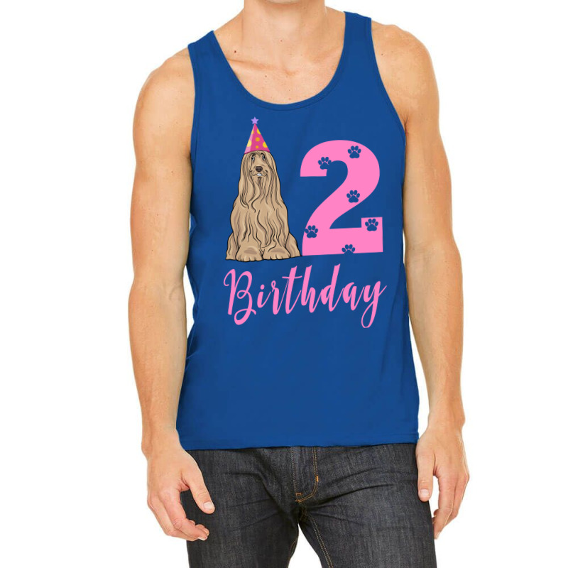 2th Birthday Bearded Collie Travel Tank Top | Artistshot