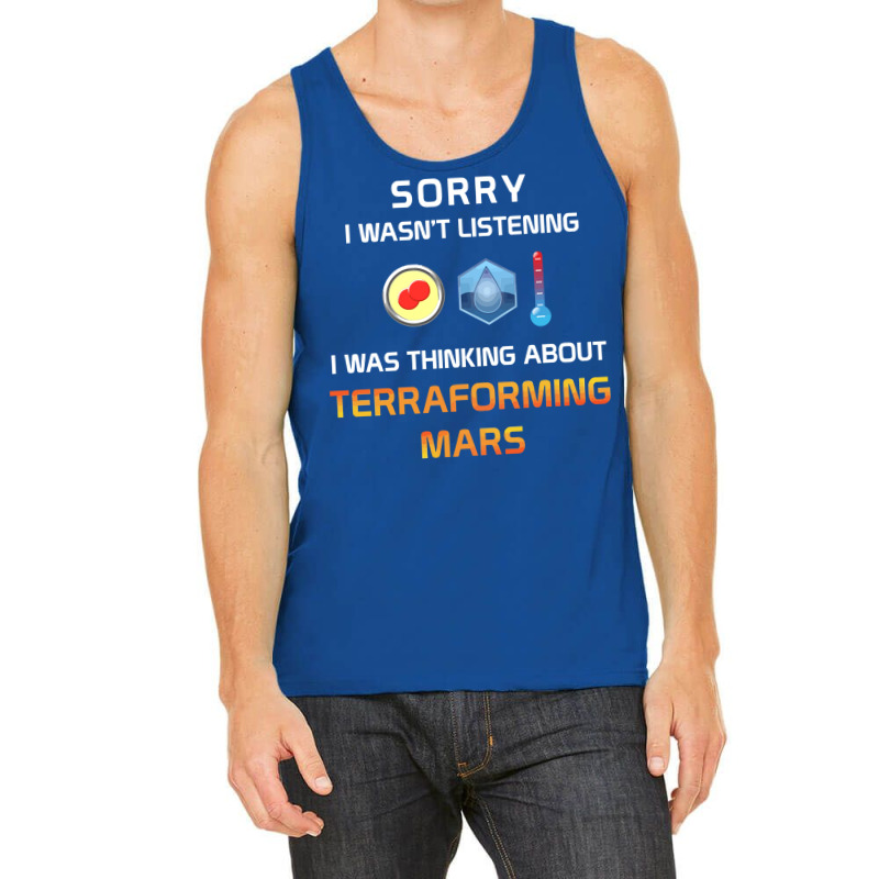 Focused Terraforming Mars Player 80s Tank Top | Artistshot