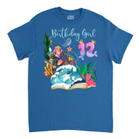 Cute Mermaid 12th Birthday Girl Gift Classic T-shirt | Artistshot