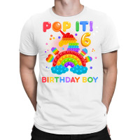 Pop It 6th Birthday Boy Nostalgia T-shirt | Artistshot