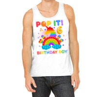 Pop It 6th Birthday Boy Nostalgia Tank Top | Artistshot