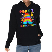 Pop It 6th Birthday Boy Nostalgia Lightweight Hoodie | Artistshot