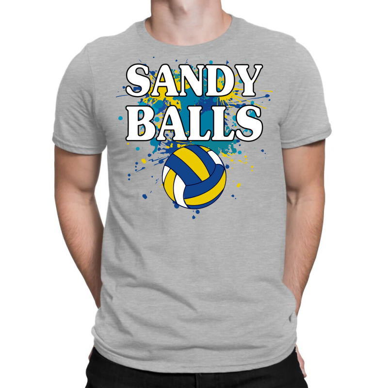 Sandy Balls Beach Volleyball Funny Player Team Aes T-Shirt by rhmatijariahp | Artistshot