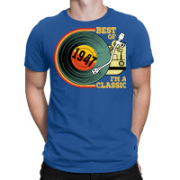 Vintage 1947 Birthday  Im  Birthday  Retro Vinyl T T-shirt | Artistshot