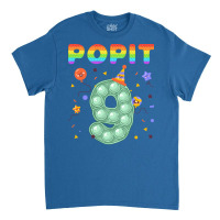 Pop It Happy 9th Birthday Tumblr Stars Classic T-shirt | Artistshot