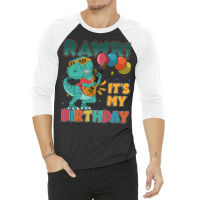 Rawr Its My Birthday Trending 3/4 Sleeve Shirt | Artistshot