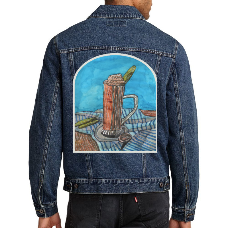 Exotic Mousse 80s Men Denim Jacket | Artistshot