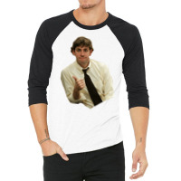 Jim Halpert Thumbs Up 3/4 Sleeve Shirt | Artistshot