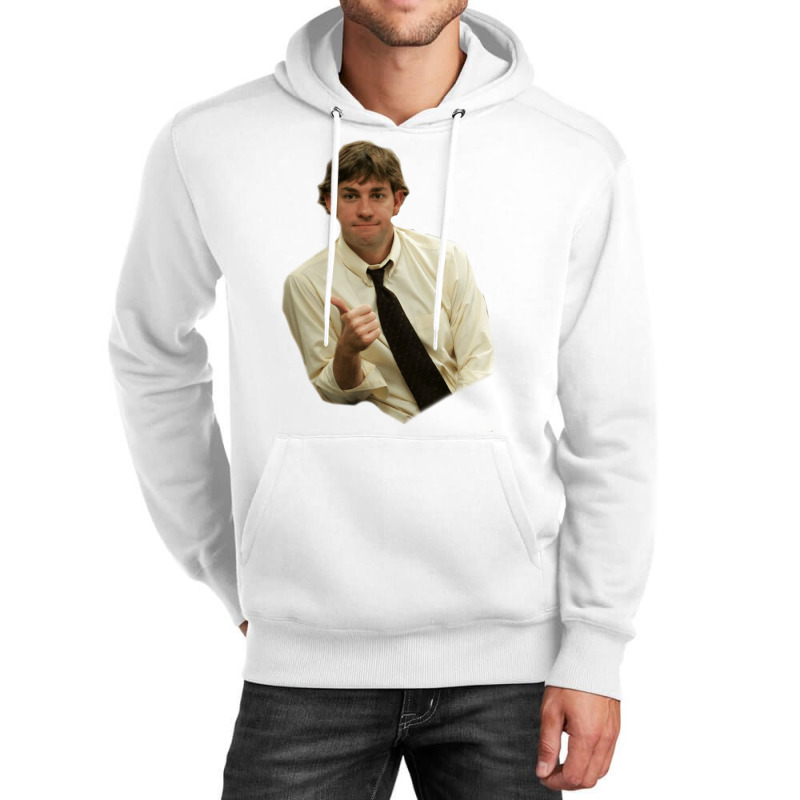 Jim Halpert Thumbs Up Unisex Hoodie by persiefennink | Artistshot