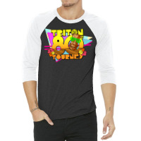 Triton 80s Tourney Cute 3/4 Sleeve Shirt | Artistshot