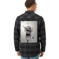 Volleyball Digital Art Blue Flannel Shirt | Artistshot