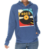 Vintage Retro 2015 Birthday  Vinyl Music Stars Lightweight Hoodie | Artistshot