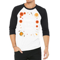 Thankful For Dessert Funny 3/4 Sleeve Shirt | Artistshot