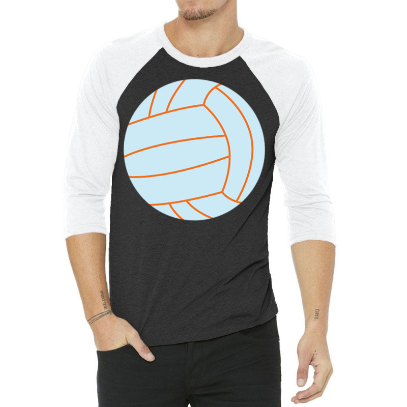 Volleyball Music 3/4 Sleeve Shirt by rosurarialas3 | Artistshot