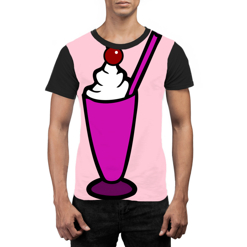 Milkshake Travel Graphic T-shirt by tafranatawnao | Artistshot