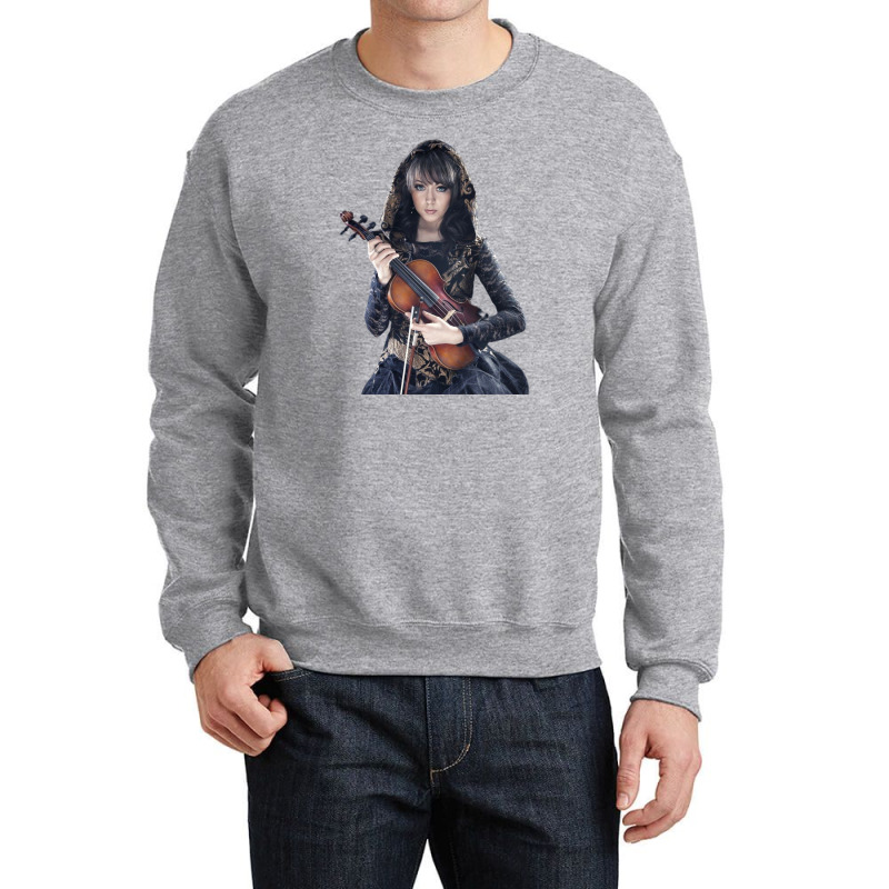 Pemain Biola Lindsey Stirling Hitam Crewneck Sweatshirt by JuanEscobar | Artistshot