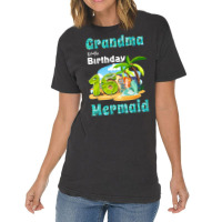 Cute Mermaid Gramma Of The 16th Birthday Trending Vintage T-shirt | Artistshot