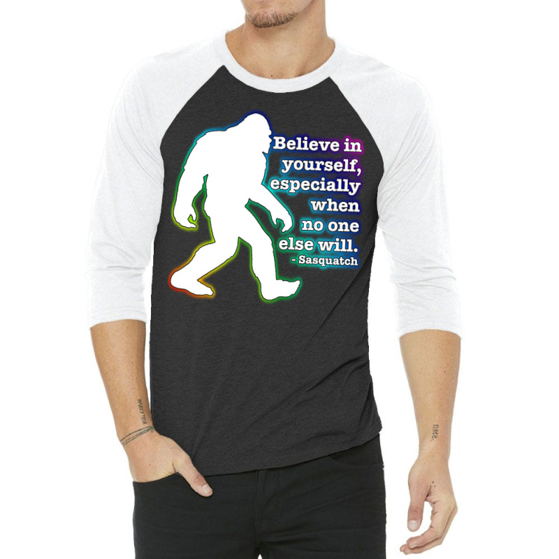 Believe In Yourself Rainbow Twist Boy 3/4 Sleeve Shirt | Artistshot