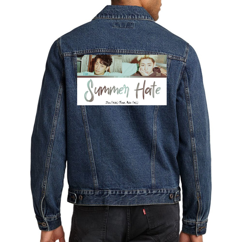 Rain Ziko Noiko Summer Hate Zico Feat Rain Men Denim Jacket by JuanEscobar | Artistshot