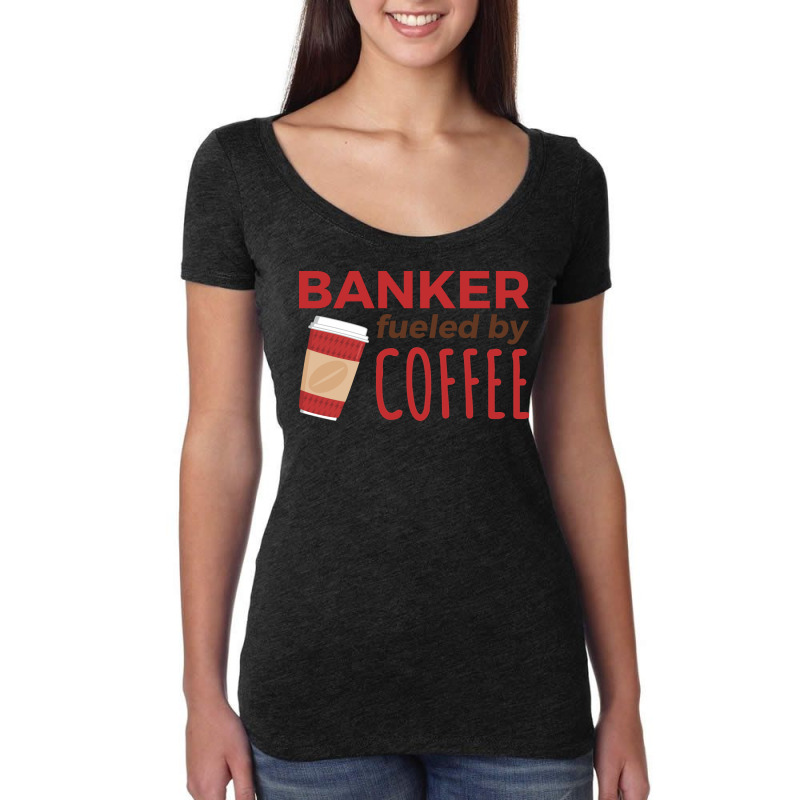 Banker Fueled Travel Women's Triblend Scoop T-shirt by merisaoajacaj | Artistshot