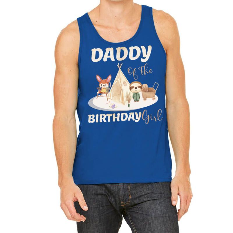 Daddy Of The Birthday Boy Girl Tank Top | Artistshot