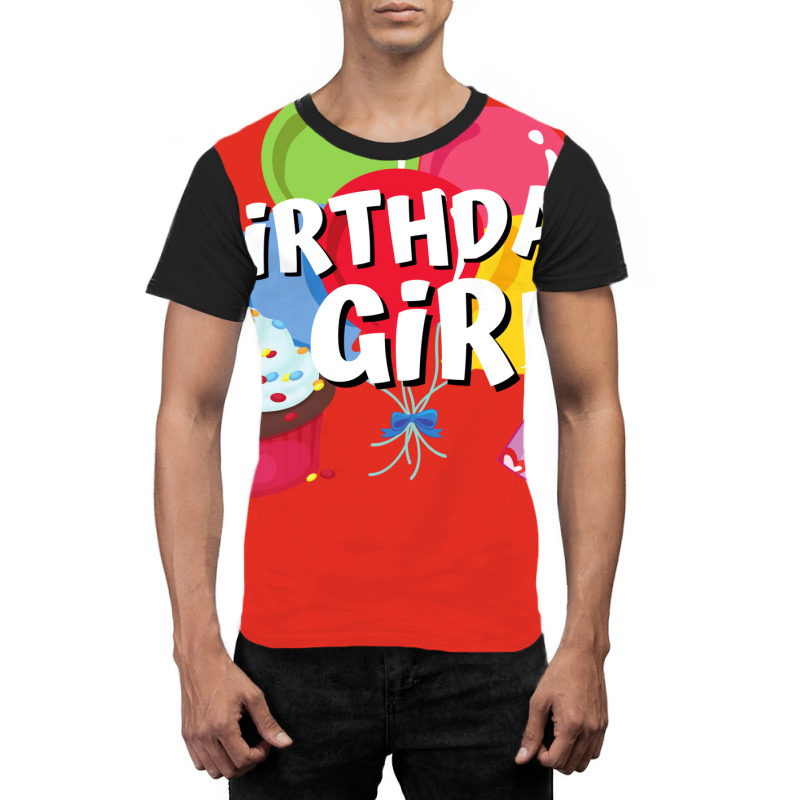 Birthday Girl Cool Graphic T-shirt | Artistshot