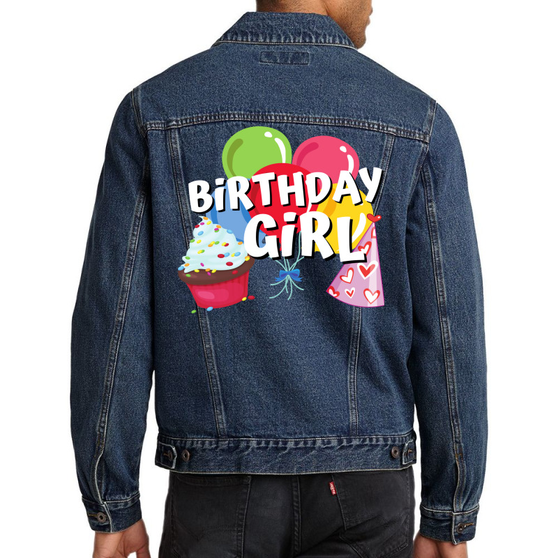 Birthday Girl Cool Men Denim Jacket | Artistshot