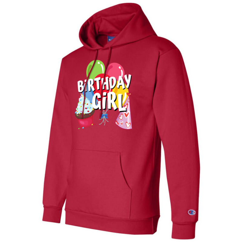 Birthday Girl Cool Champion Hoodie | Artistshot