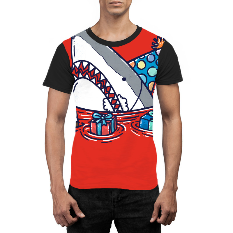 Birthday Shark Iii Boy Graphic T-shirt | Artistshot