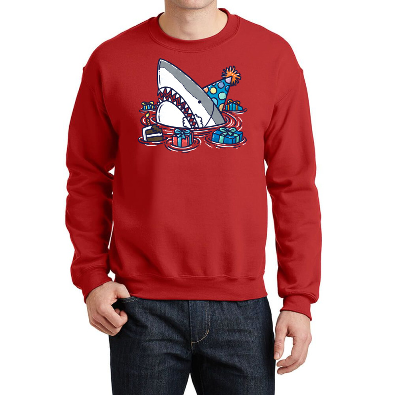 Birthday Shark Iii Boy Crewneck Sweatshirt | Artistshot