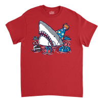 Birthday Shark Iii Boy Classic T-shirt | Artistshot