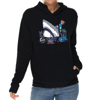 Birthday Shark Iii Boy Lightweight Hoodie | Artistshot