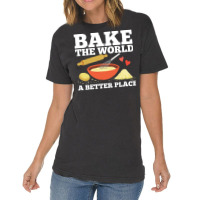 Baking Baker Pastry Chef Hippie Vintage T-shirt | Artistshot