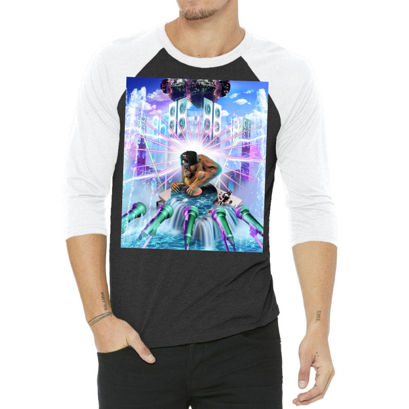 Dj Ape Hippie 3/4 Sleeve Shirt | Artistshot