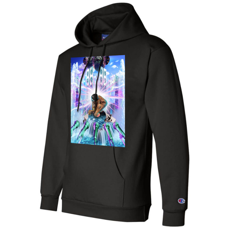 Dj Ape Hippie Champion Hoodie | Artistshot