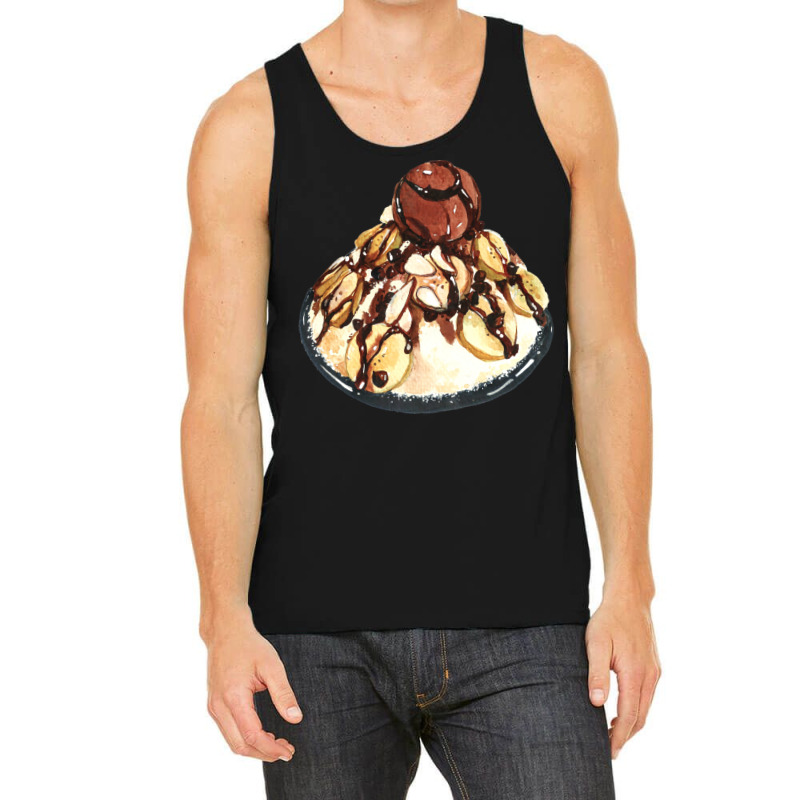 Korean Chocolate Banana Bingsu Ice Cream 70s Tank Top by beredyhayaviq | Artistshot