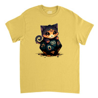 Dice Tou Chibi Cat Blue Classic T-shirt | Artistshot