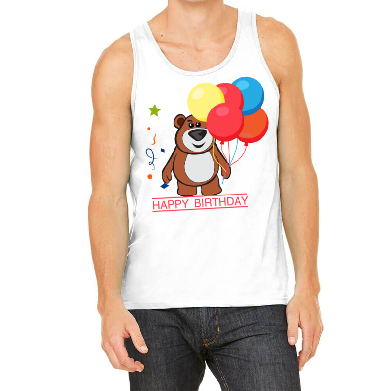 Happy Birthday Hippie Girl Tank Top | Artistshot