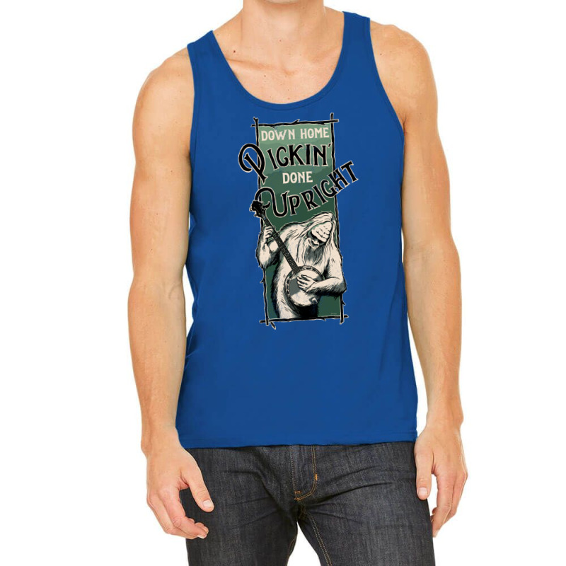 Down Home Pickin Done Upright Quote Tank Top | Artistshot