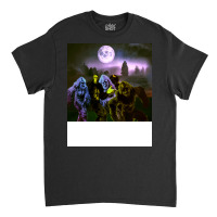 A Big Walk Under The Moon Red Classic T-shirt | Artistshot