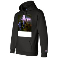 A Big Walk Under The Moon Red Champion Hoodie | Artistshot