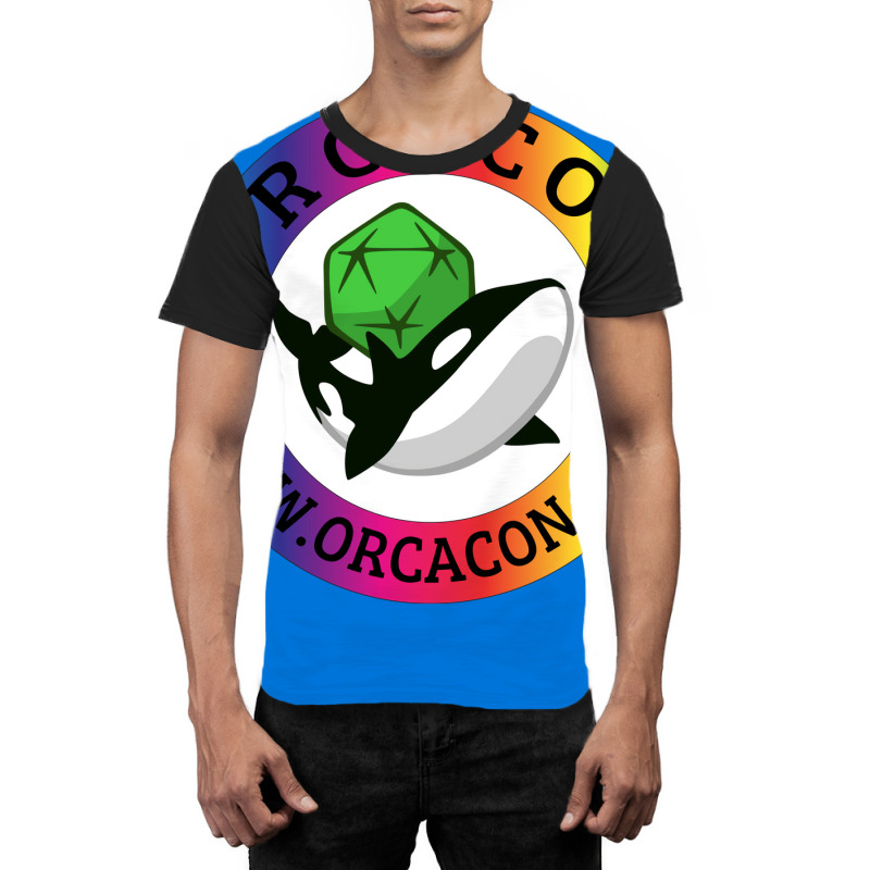 Orcacon Rainbow Slapper 70s Graphic T-shirt | Artistshot