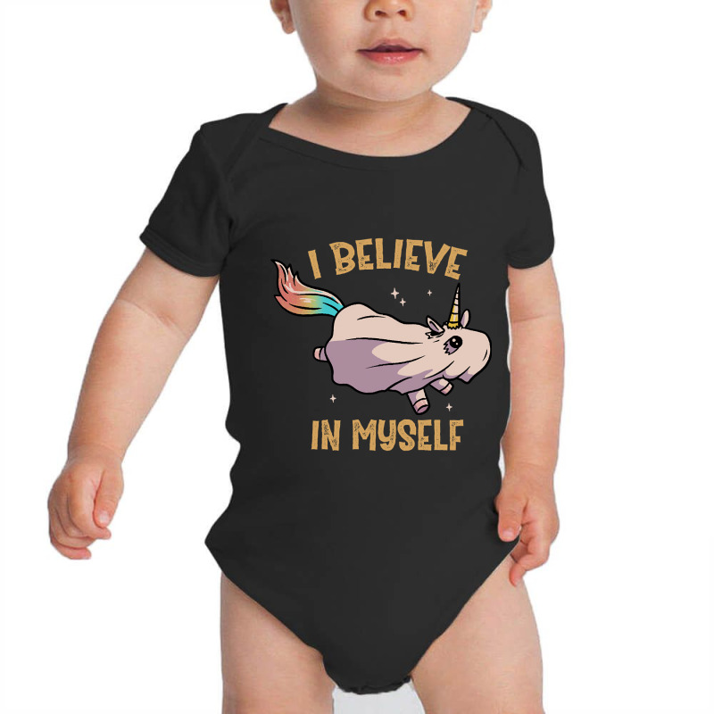 Hot Trend I Believe In Myself Funny Cute Spooky Baby Bodysuit by Inmamlil638 | Artistshot