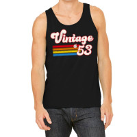 Vintage 1953 Birthday  Retro 53 Birthday   Nature Tank Top | Artistshot