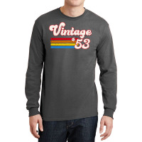 Vintage 1953 Birthday  Retro 53 Birthday   Nature Long Sleeve Shirts | Artistshot