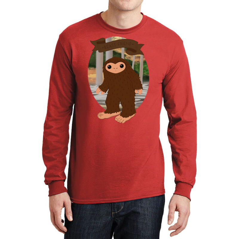 Susquatch Love Long Sleeve Shirts | Artistshot