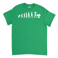 Evolution To Djing Funny Electronic Dance Music Dj Classic T-shirt | Artistshot