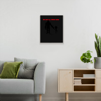 We Are All Weird Here Yellow Metal Print Vertical | Artistshot